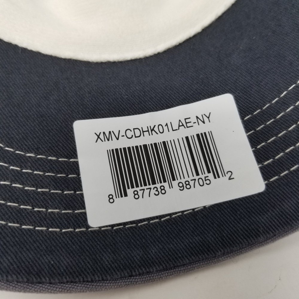 Martha's Vineyard NWT 47 Closer Stretch Fit Hat OS Mesh Text Embroidered Patch - Picture 11 of 12